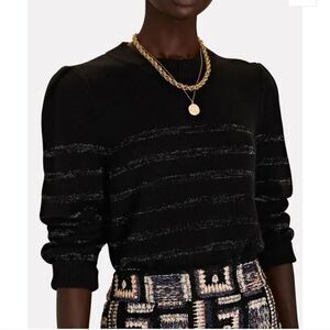 Rails allegra metallic stripe sweater